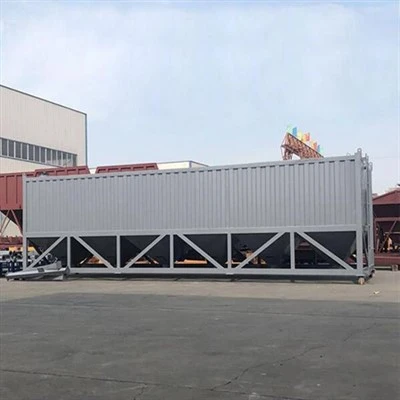 Poziomy silos na cement